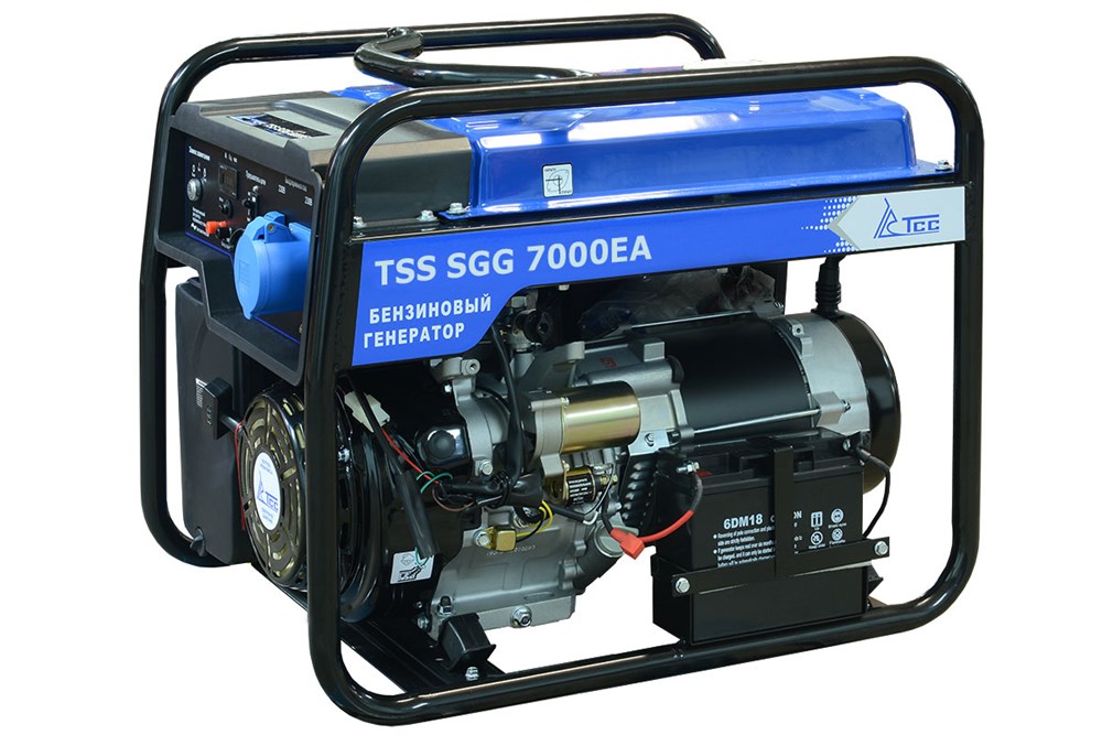 Фото 3 - Бензогенератор TSS SGG 7000EA.