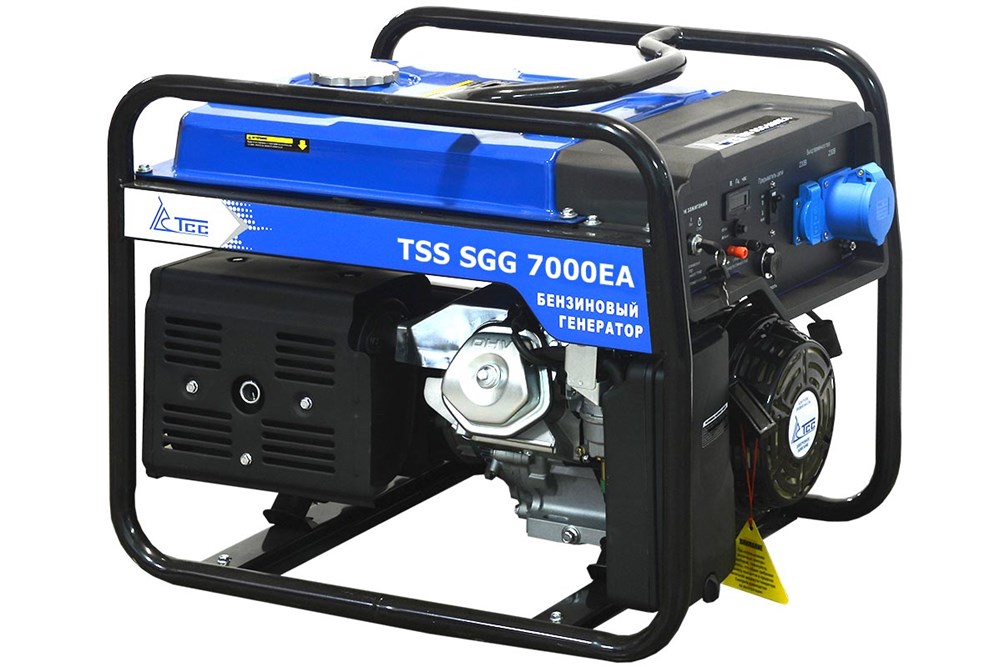 Фото 5 - Бензогенератор TSS SGG 7000EA.
