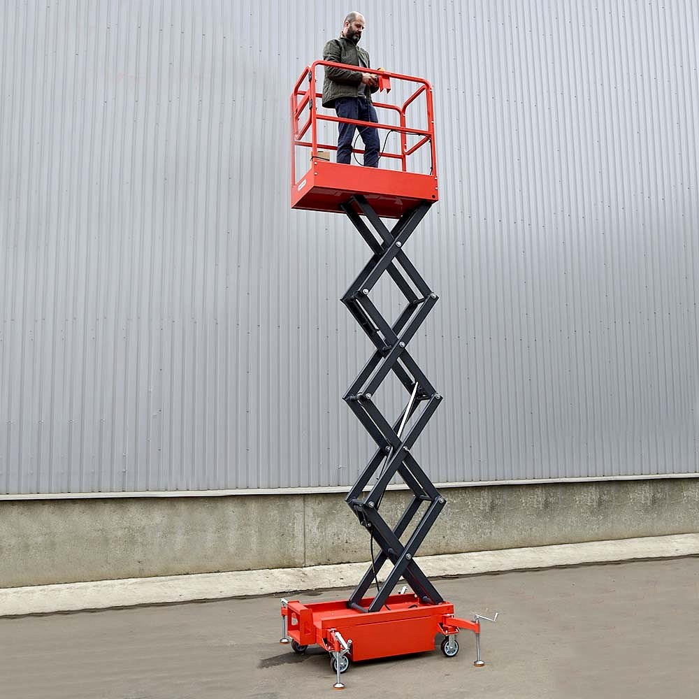 Фото 48 - Ножничный подъемник QX-030-039 OXLIFT 300 кг 3,9 м.