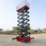 Фото 20 - Самоходный Ножничный Подъемник QZ-050-075 OXLIFT 500 кг 7,5 м.