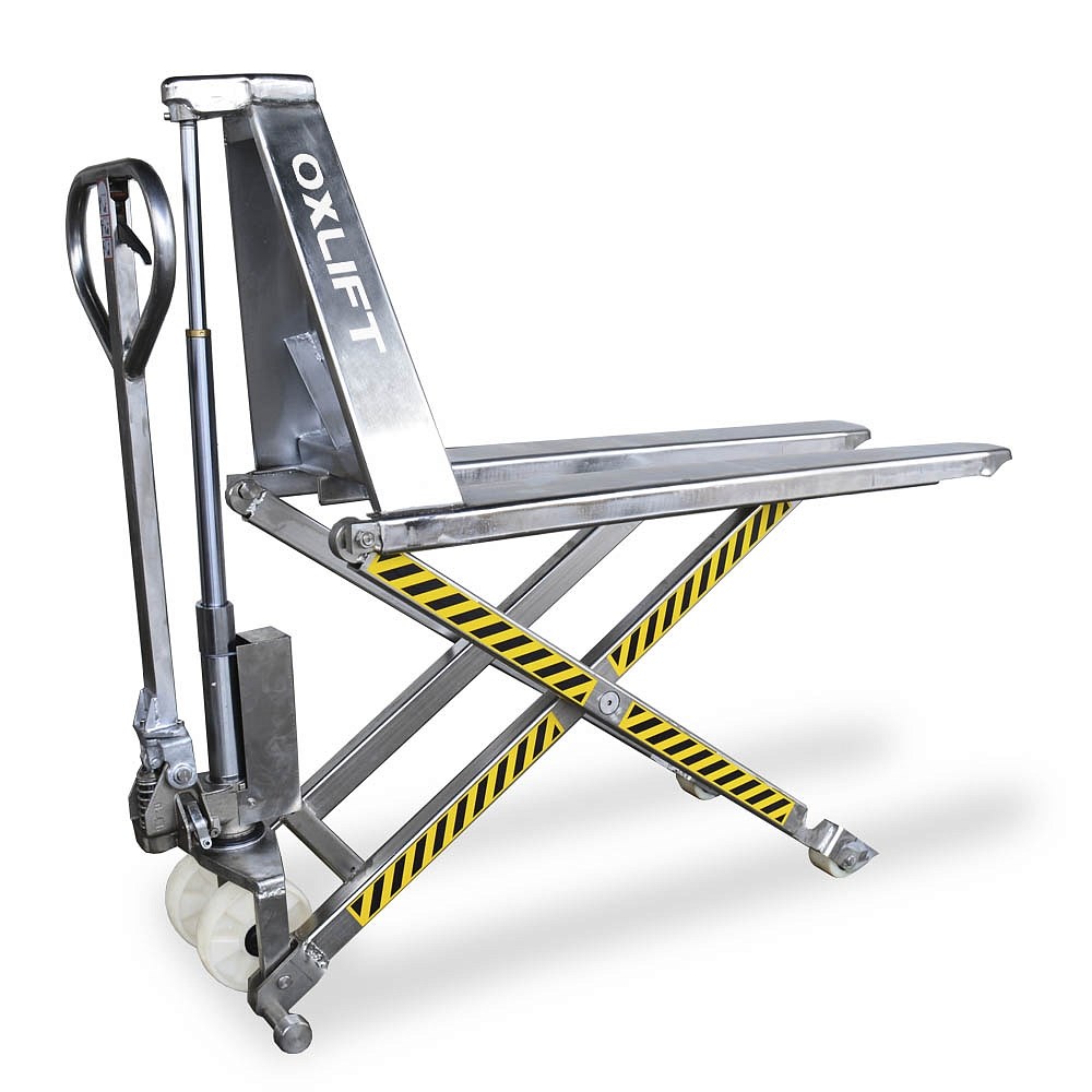 Фото 27 - Ножничная тележка из Нержавеющей Стали OXH-10Steel OXLIFT.