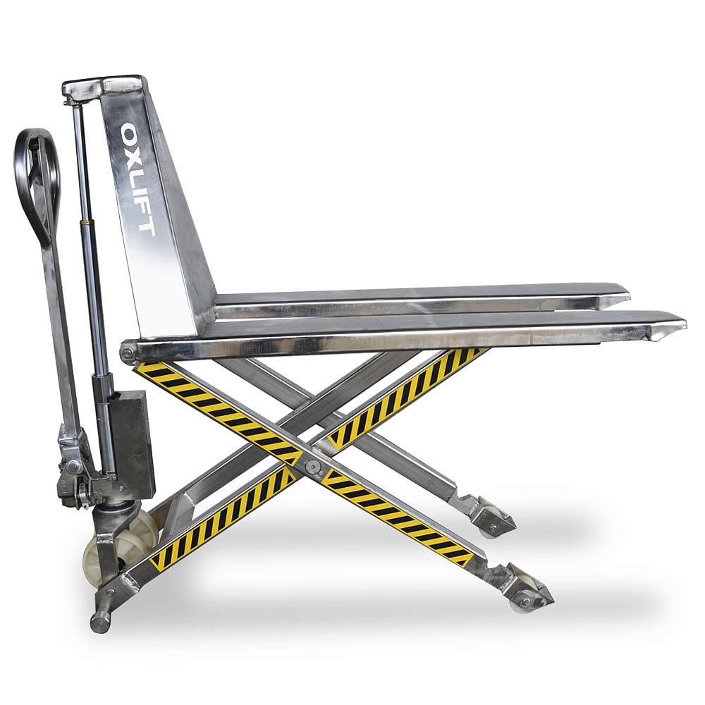 Фото 29 - Ножничная тележка из Нержавеющей Стали OXH-10Steel OXLIFT.