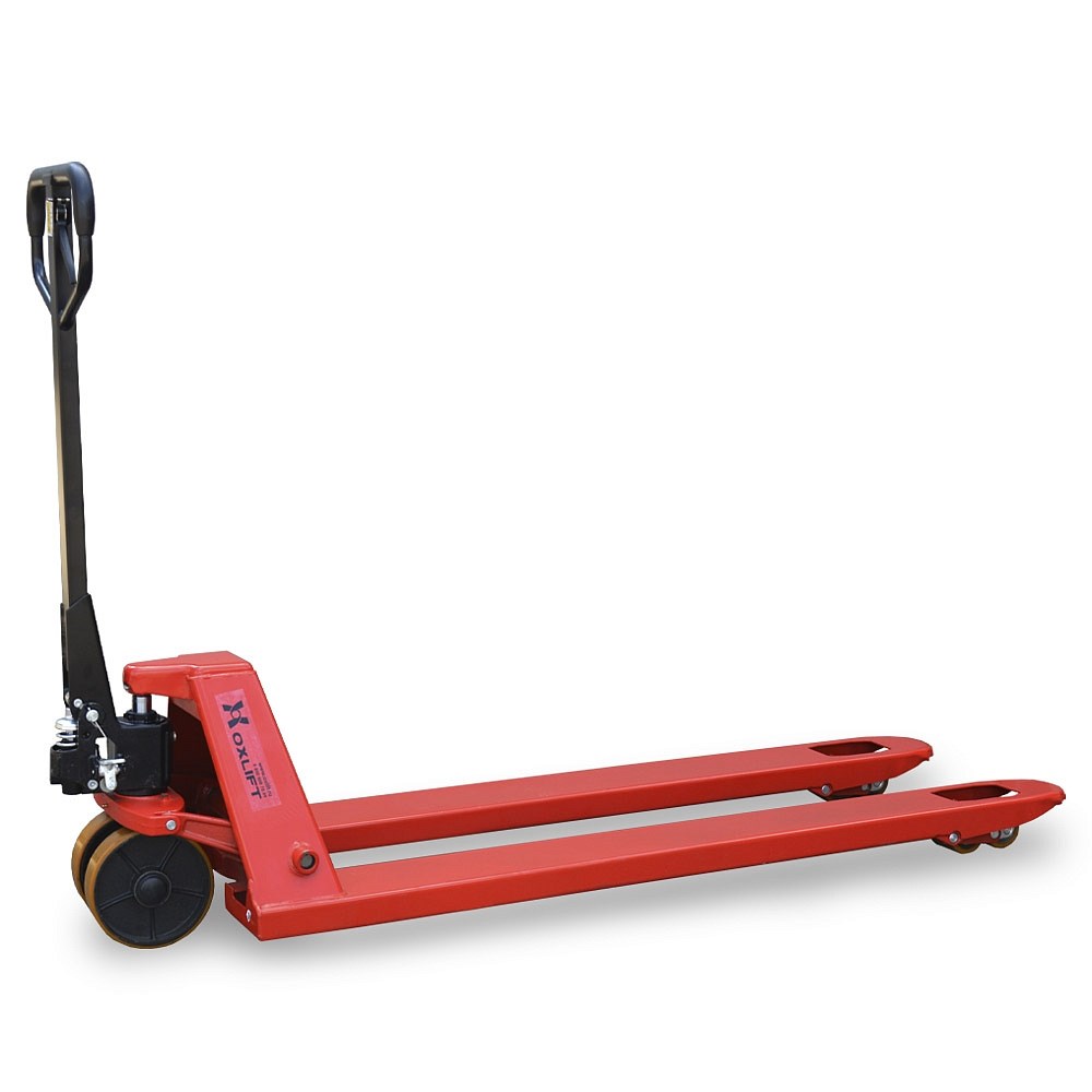 Фото 10 - Длинная тележка OX 25-L2000 OXLIFT 2 м 2500 кг.