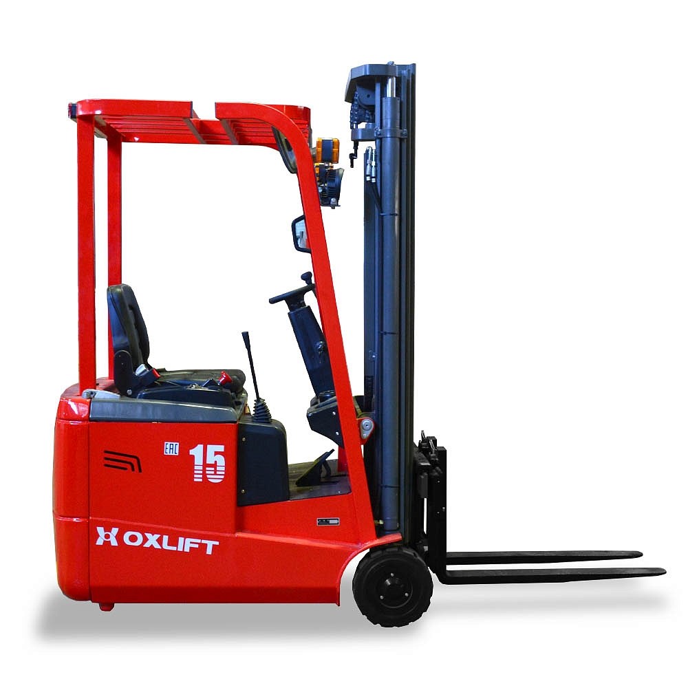 Фото 29 - Мини Электропогрузчик OXLIFT MPX15 h3 4500 мм с боковым смещением каретки.
