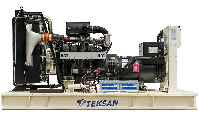 Фото 1 - TJ350DW5C дизельный генератор Teksan 256 кВт Открытая на двигателе Doosan DP126LA.