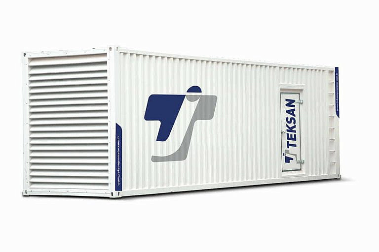 Фото 1 - TJ1900MS5L дизельный генератор Teksan 1400 кВт В контейнере на двигателе MITSUBISHI / S16R PTA.