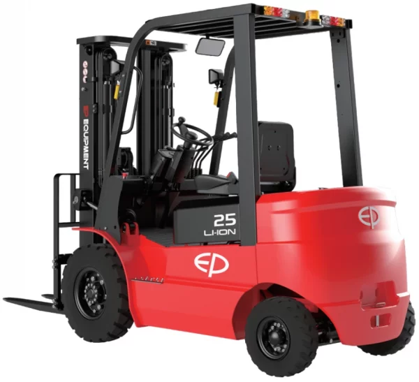 Фото 68 - Погрузчик вилочный электрический EP Equipment EFX252 (LI-ION, 2W300, PT, F-1070, четырехопорный).